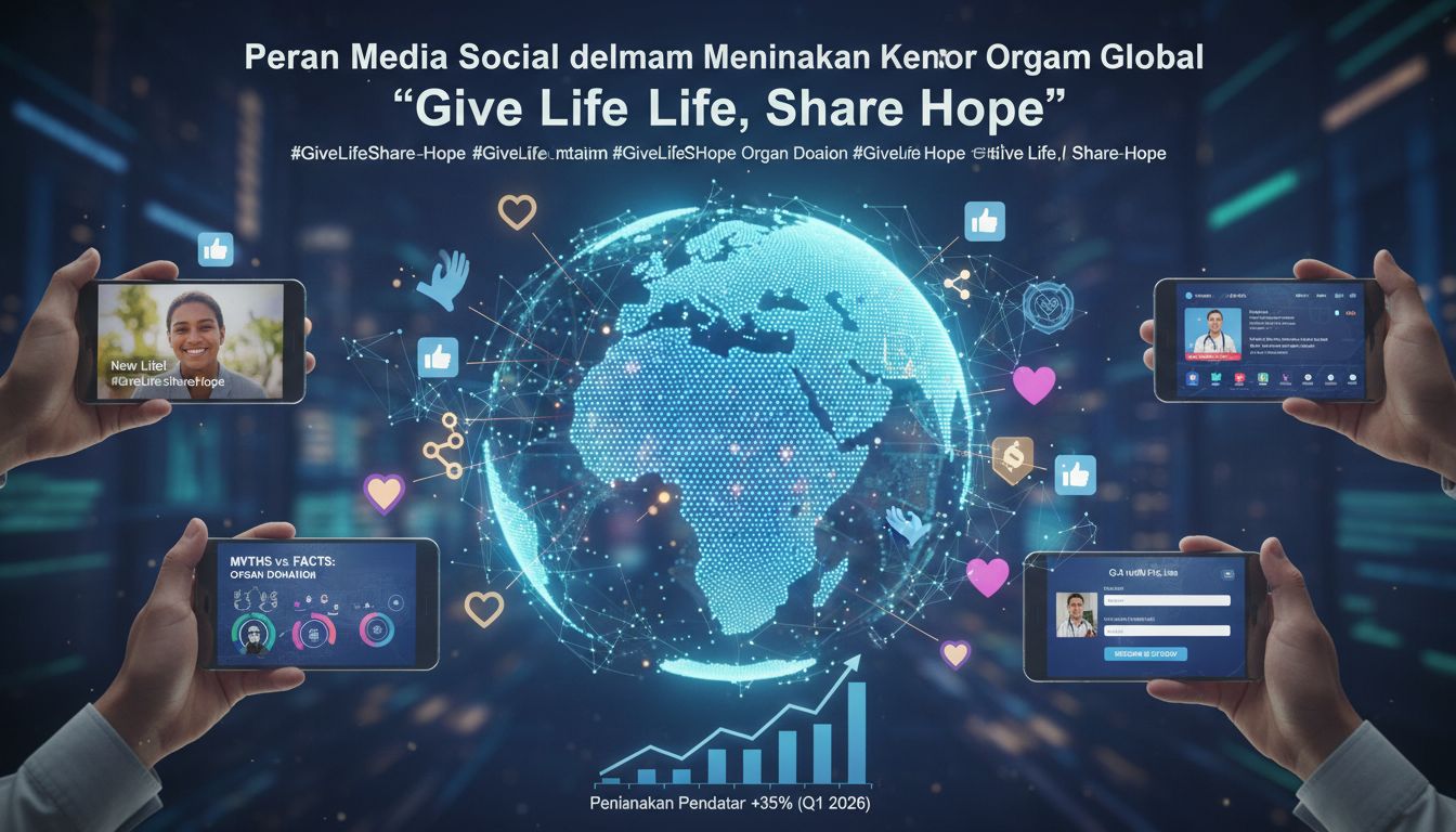Peran Media Sosial dalam Meningkatkan Kesadaran Donor Organ Global